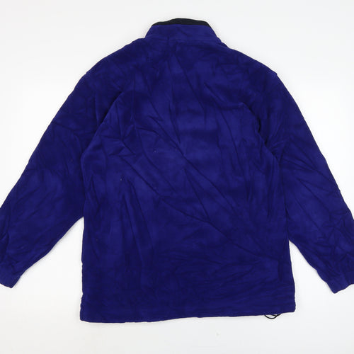 Marks and Spencer Womens Blue Jacket Size 14 Zip
