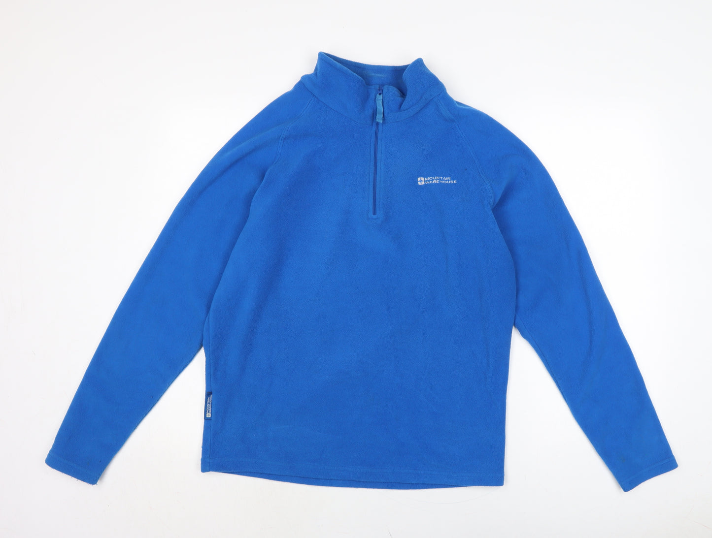 Mountain Warehouse Mens Blue Polyester Pullover Sweatshirt Size S