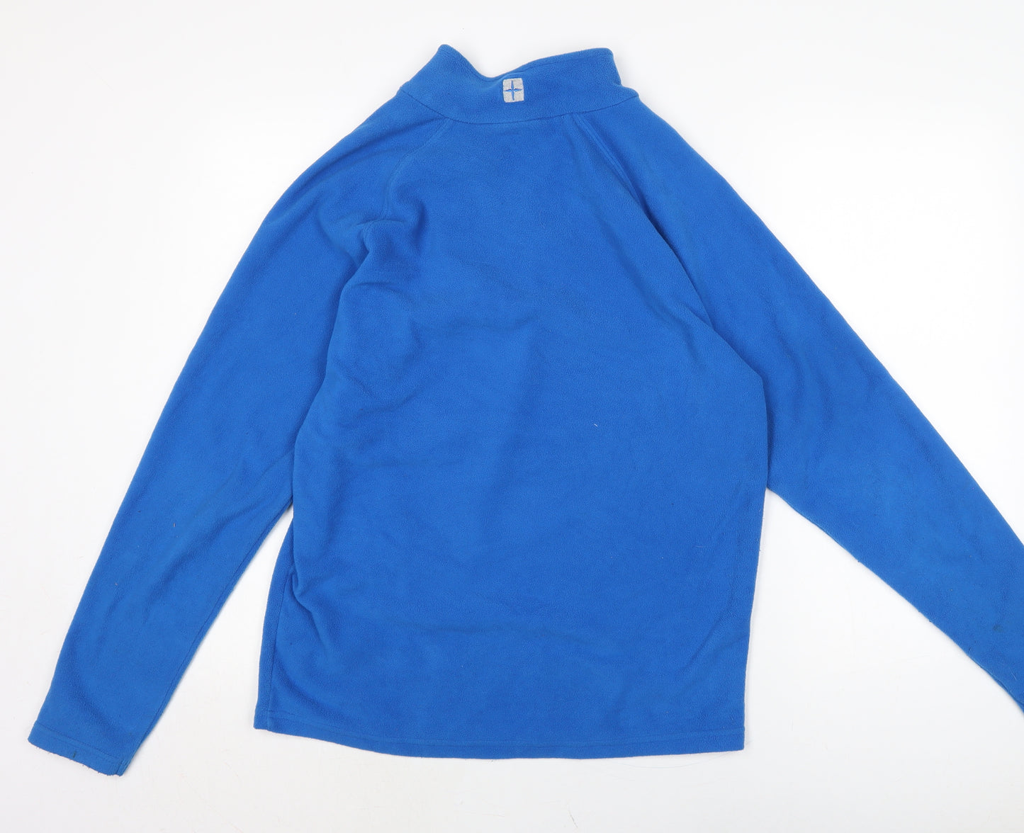 Mountain Warehouse Mens Blue Polyester Pullover Sweatshirt Size S