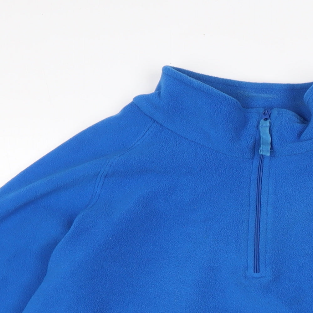 Mountain Warehouse Mens Blue Polyester Pullover Sweatshirt Size S