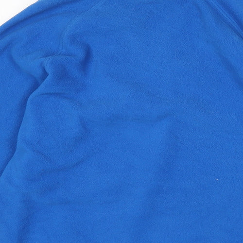 Mountain Warehouse Mens Blue Polyester Pullover Sweatshirt Size S