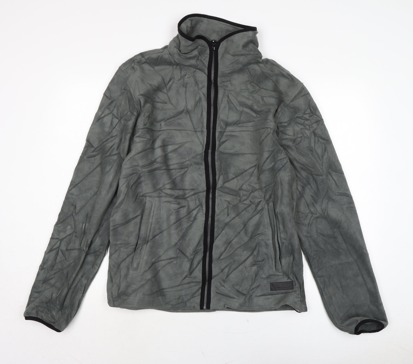 Bernard Weatherhill Mens Grey Jacket Size L Zip