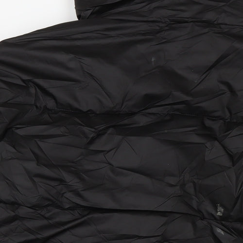 H&M Mens Black Puffer Jacket Jacket Size M Zip