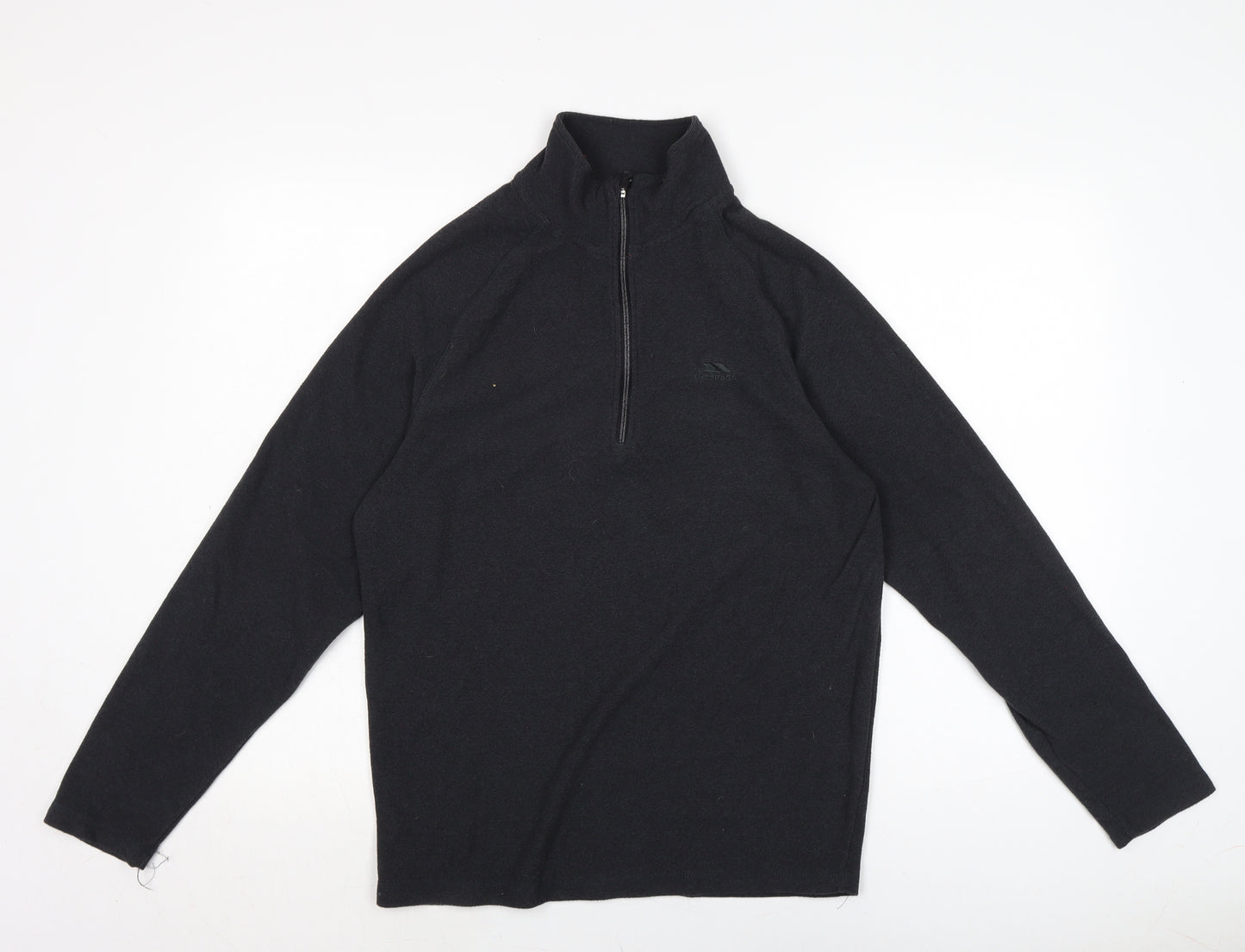Tresspass Mens Grey Polyester Pullover Sweatshirt Size S