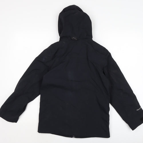 Karrimor Boys Black Anorak Jacket Size 11-12 Years Zip