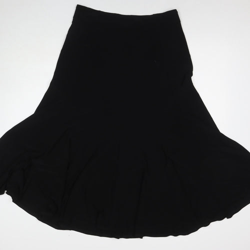 Joseph Ribkoff Womens Black Polyester A-Line Skirt Size 16