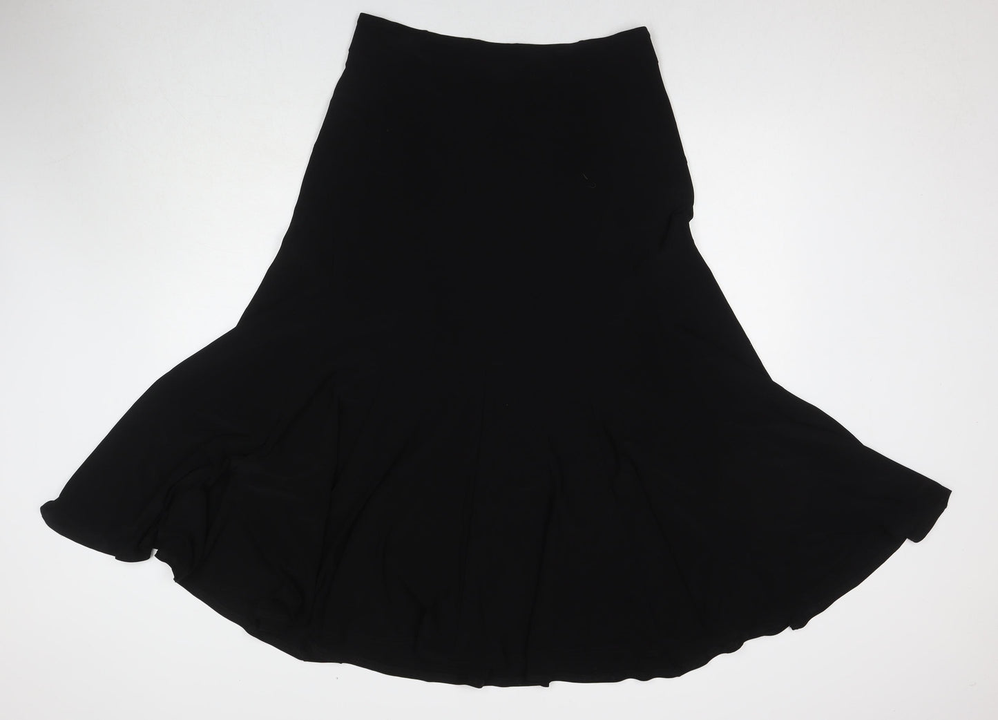 Joseph Ribkoff Womens Black Polyester A-Line Skirt Size 16