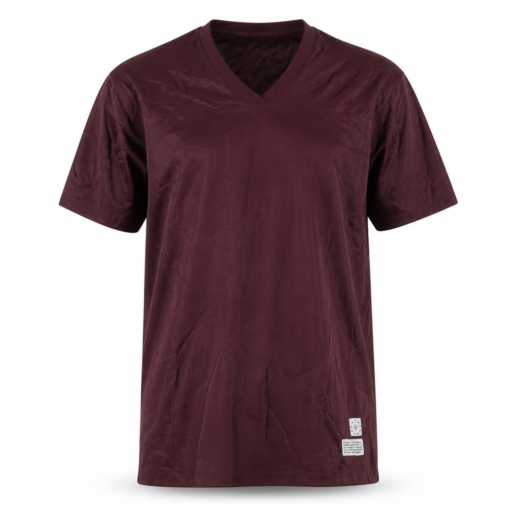Divided by H&M Mens Brown Polyester T-Shirt Size XS V-Neck