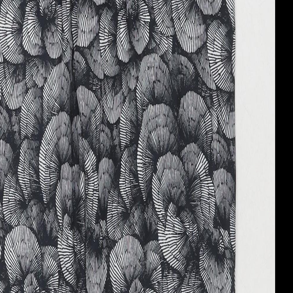 GUESS Womens Grey Polyester Trousers Size 4 L23 in Regular