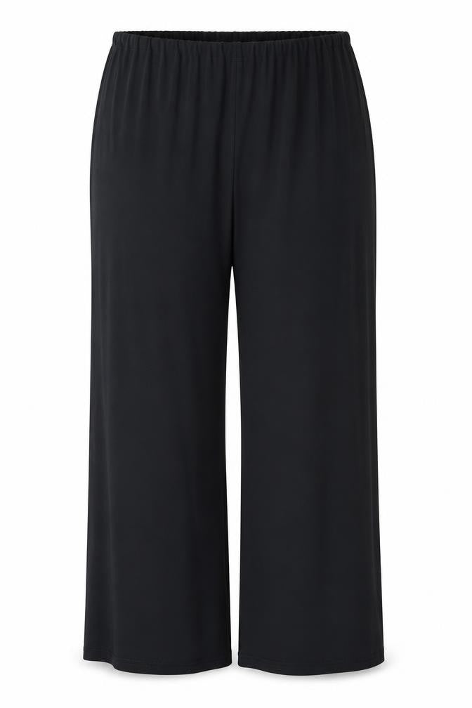 Front view of Special Collection women’s grey viscose trousers, size UK 18, 26-inch leg regular