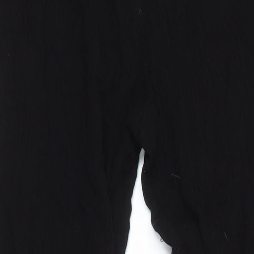 Urban Outfitters Womens Black Viscose Trousers Size XL L24 in Regular