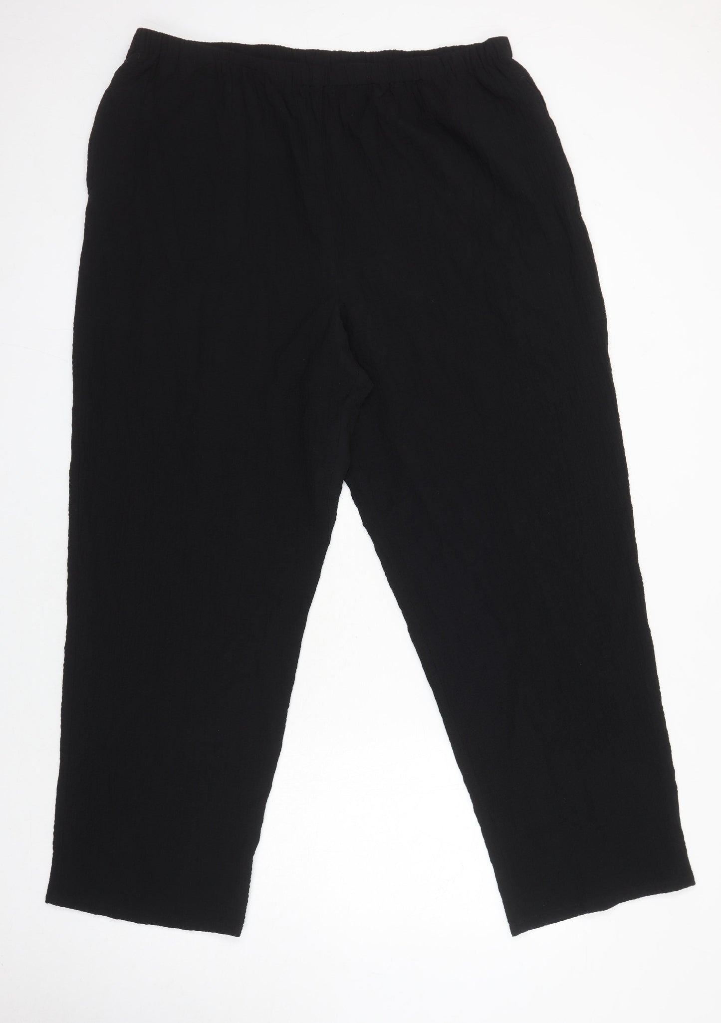 Orvis Womens Beige Polycarbamide Trousers Size XL L30 in Regular - Elasticated waist