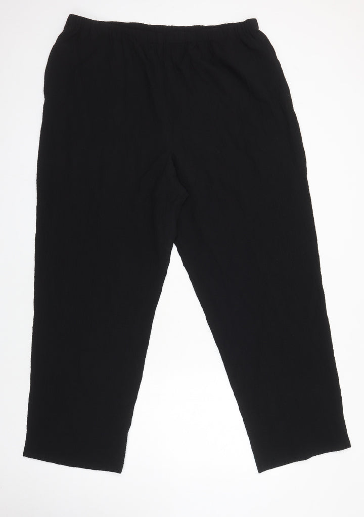 Orvis Womens Beige Polycarbamide Trousers Size XL L30 in Regular - Elasticated waist