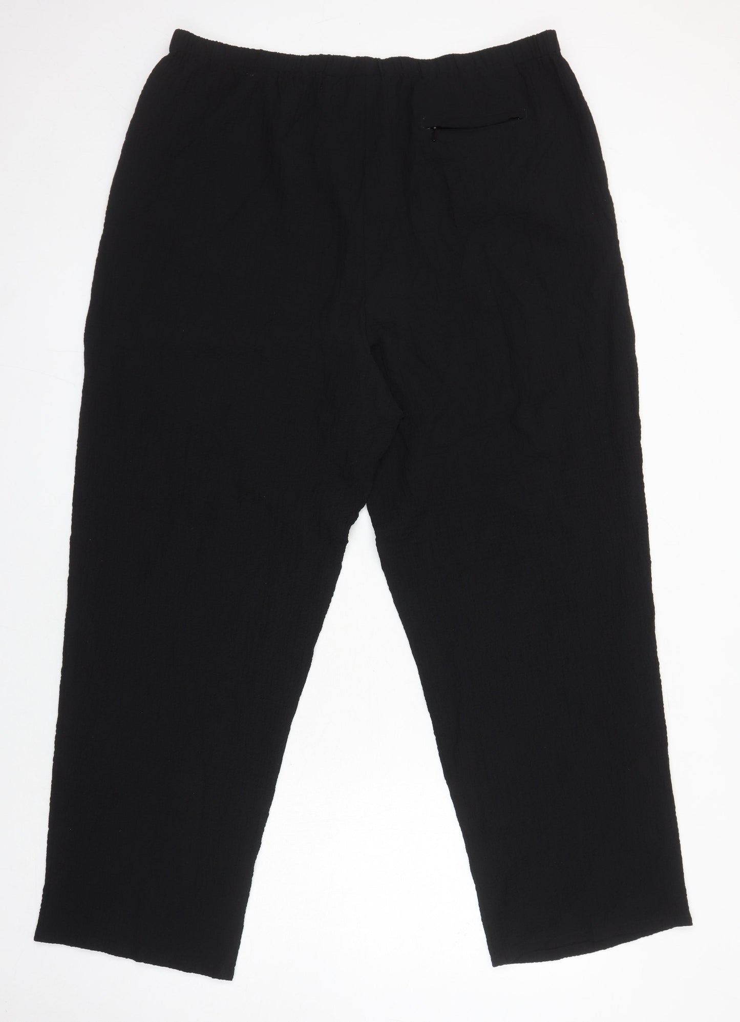 Orvis Womens Beige Polycarbamide Trousers Size XL L30 in Regular - Elasticated waist