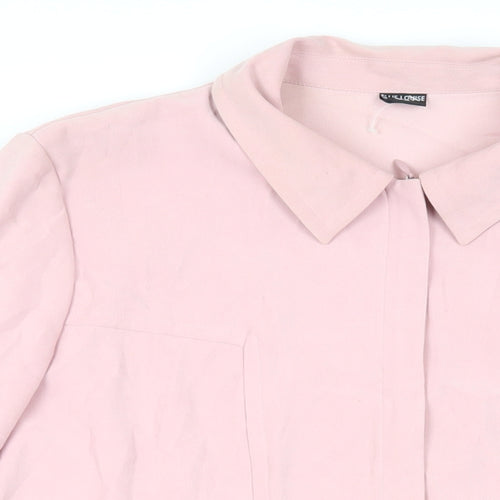 Ellie Louise Womens Pink Jacket Size 20 Zip