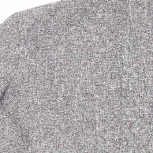 BHS Womens Purple Jacket Blazer Size 18 Button
