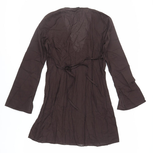 NEXT Womens Brown Cotton Cover Up Size 8