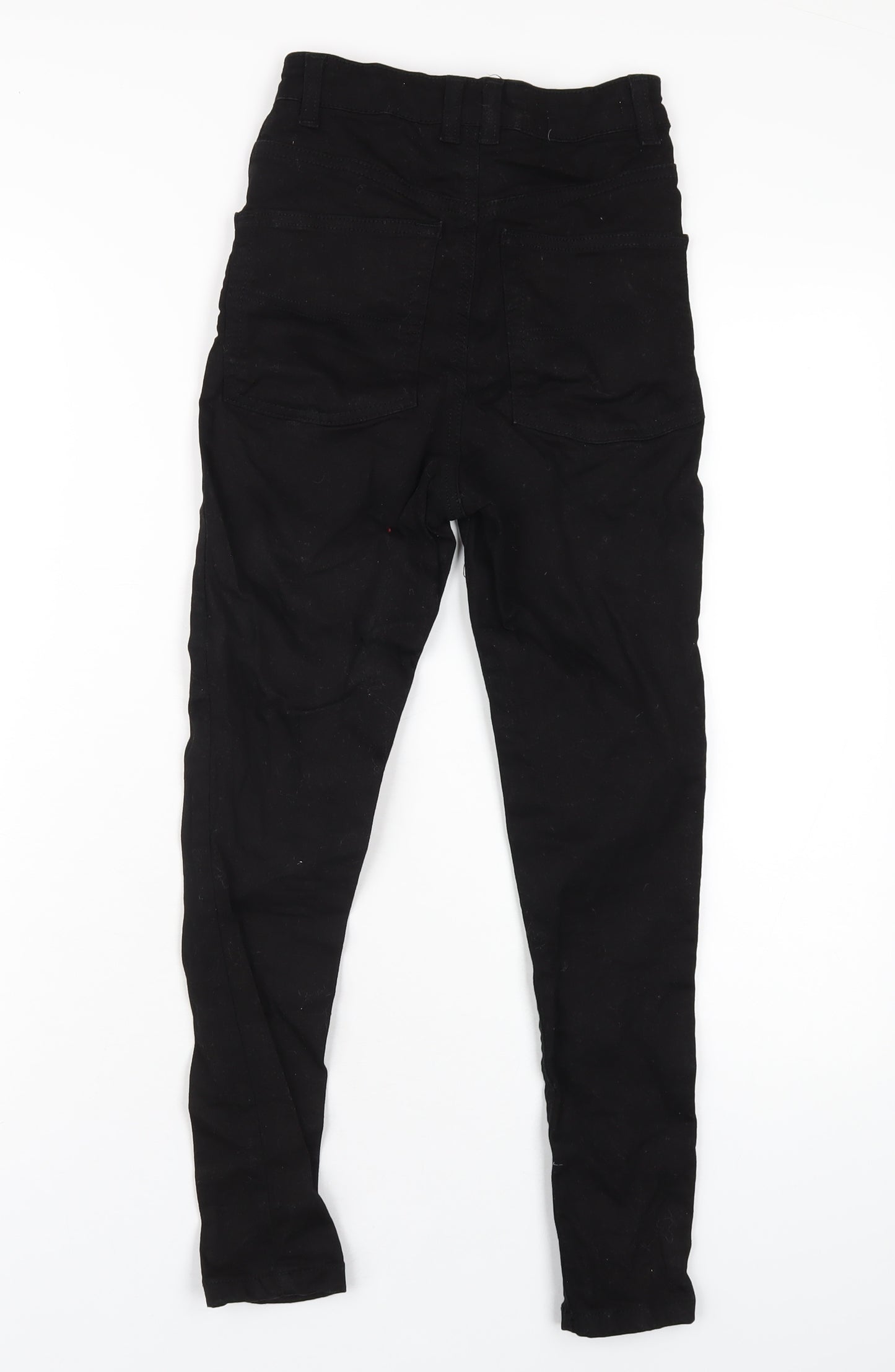 COLLUSION Womens Black Cotton Skinny Jeans Size 23 in L28 in Regular Zip
