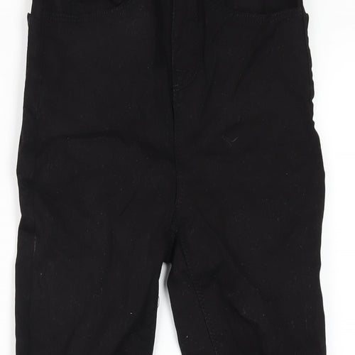 COLLUSION Womens Black Cotton Skinny Jeans Size 23 in L28 in Regular Zip