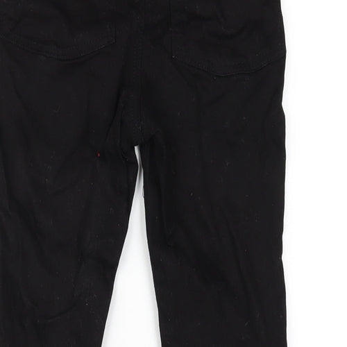 COLLUSION Womens Black Cotton Skinny Jeans Size 23 in L28 in Regular Zip