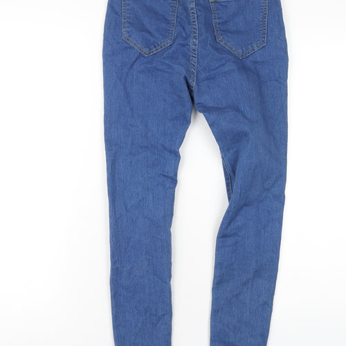 Denim Wise Womens Blue Cotton Skinny Jeans Size 8 L29 in Regular Zip