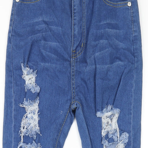 Denim Wise Womens Blue Cotton Skinny Jeans Size 8 L29 in Regular Zip