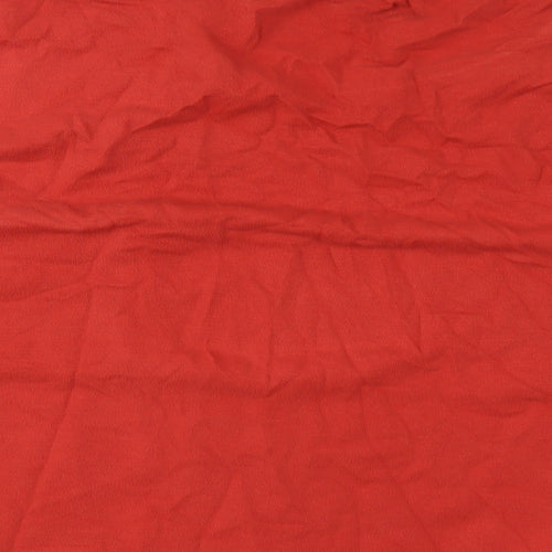 Jacamo Mens Red Cotton T-Shirt Size 4XL Round Neck