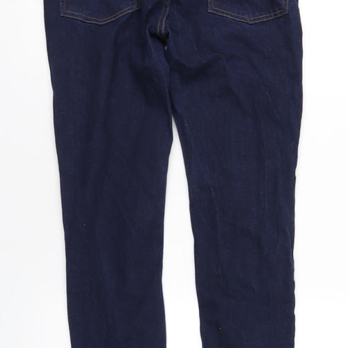 New Look Mens Blue Cotton Skinny Jeans Size 36 in L31 in Regular Zip