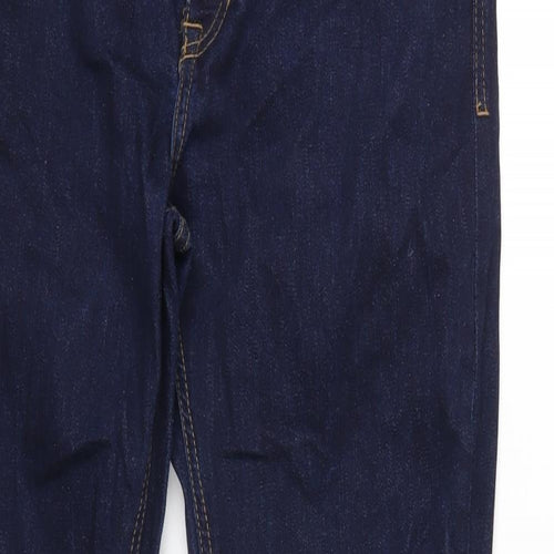 New Look Mens Blue Cotton Skinny Jeans Size 36 in L31 in Regular Zip