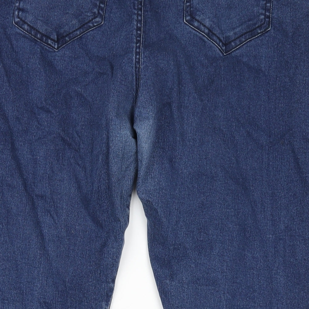 F&F Womens Blue Cotton Jegging Jeans Size 22 L28 in Regular