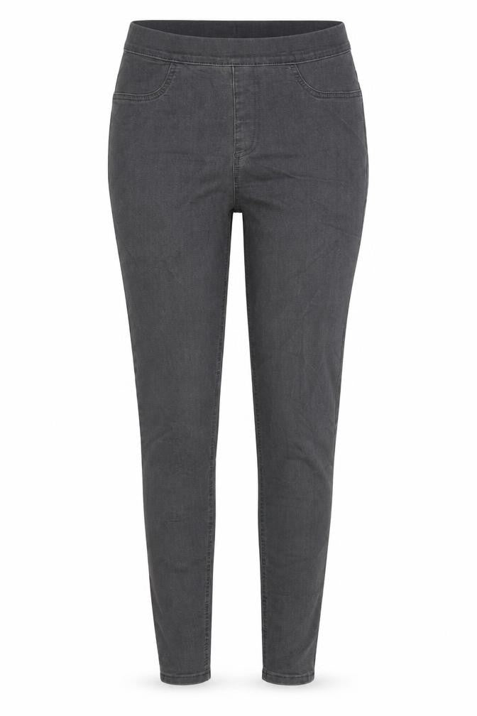 Marks and Spencer Womens Grey Cotton Jegging Jeans Size 10 L28 in Regular