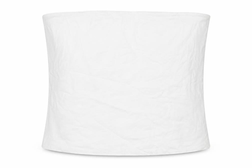 Front view of Marks & Spencer women’s white cotton basic t-shirt, size XL, square neck