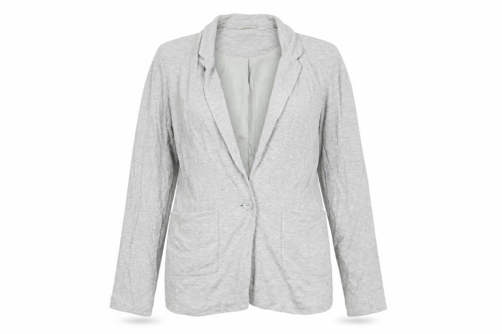 Oasis Womens Grey Jacket Blazer Size 8 Button