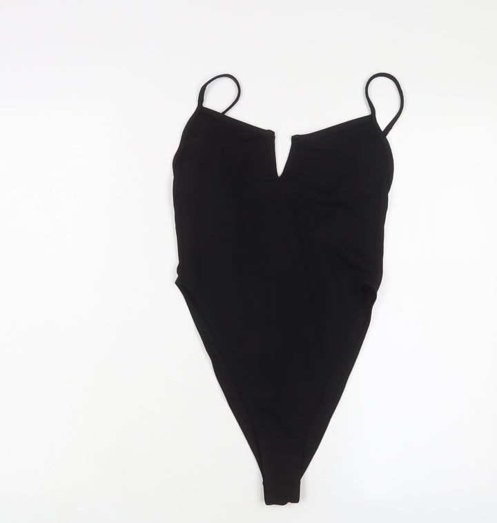 Nasty Gal Womens Black Polyamide Bikini Size 10