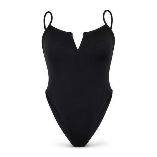 Nasty Gal Womens Black Polyamide Bikini Size 10