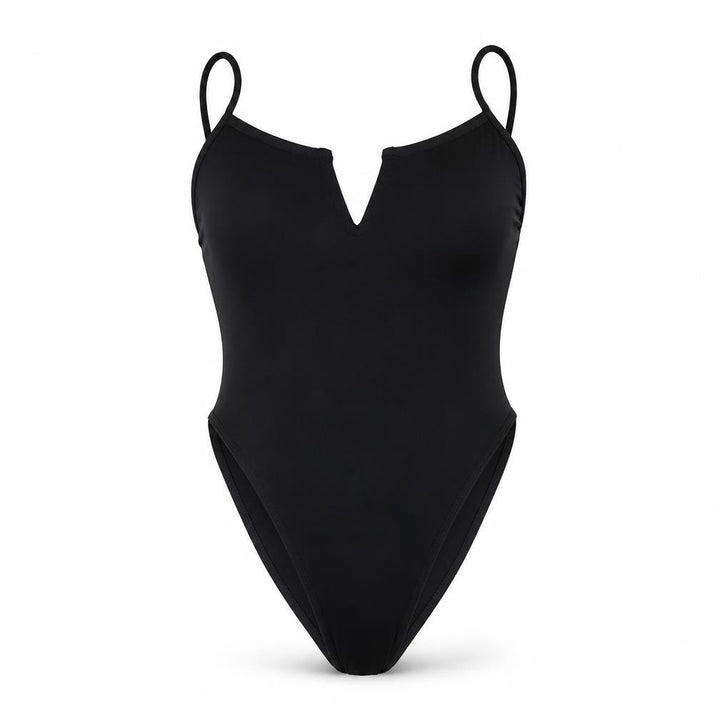 Nasty Gal Womens Black Polyamide Bikini Size 10