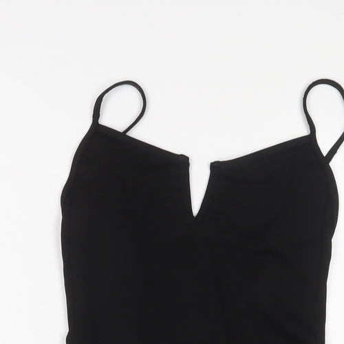 Nasty Gal Womens Black Polyamide Bikini Size 10