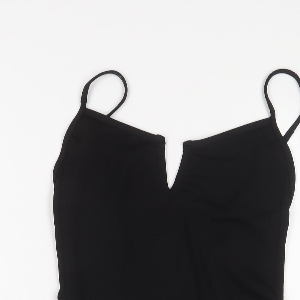 Nasty Gal Womens Black Polyamide Bikini Size 10