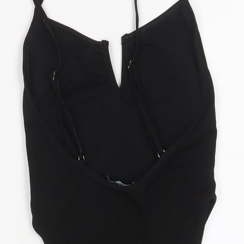 Nasty Gal Womens Black Polyamide Bikini Size 10