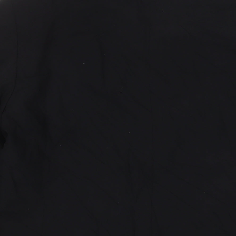 Marks and Spencer Womens Black Jacket Size 10 Zip