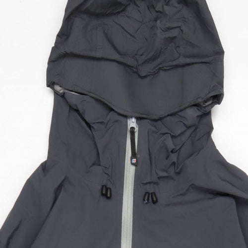 Berghaus Mens Black Anorak Jacket Size L Zip