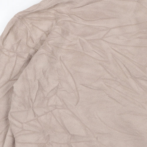 Maine Womens Beige Jacket Size 12 Toggle
