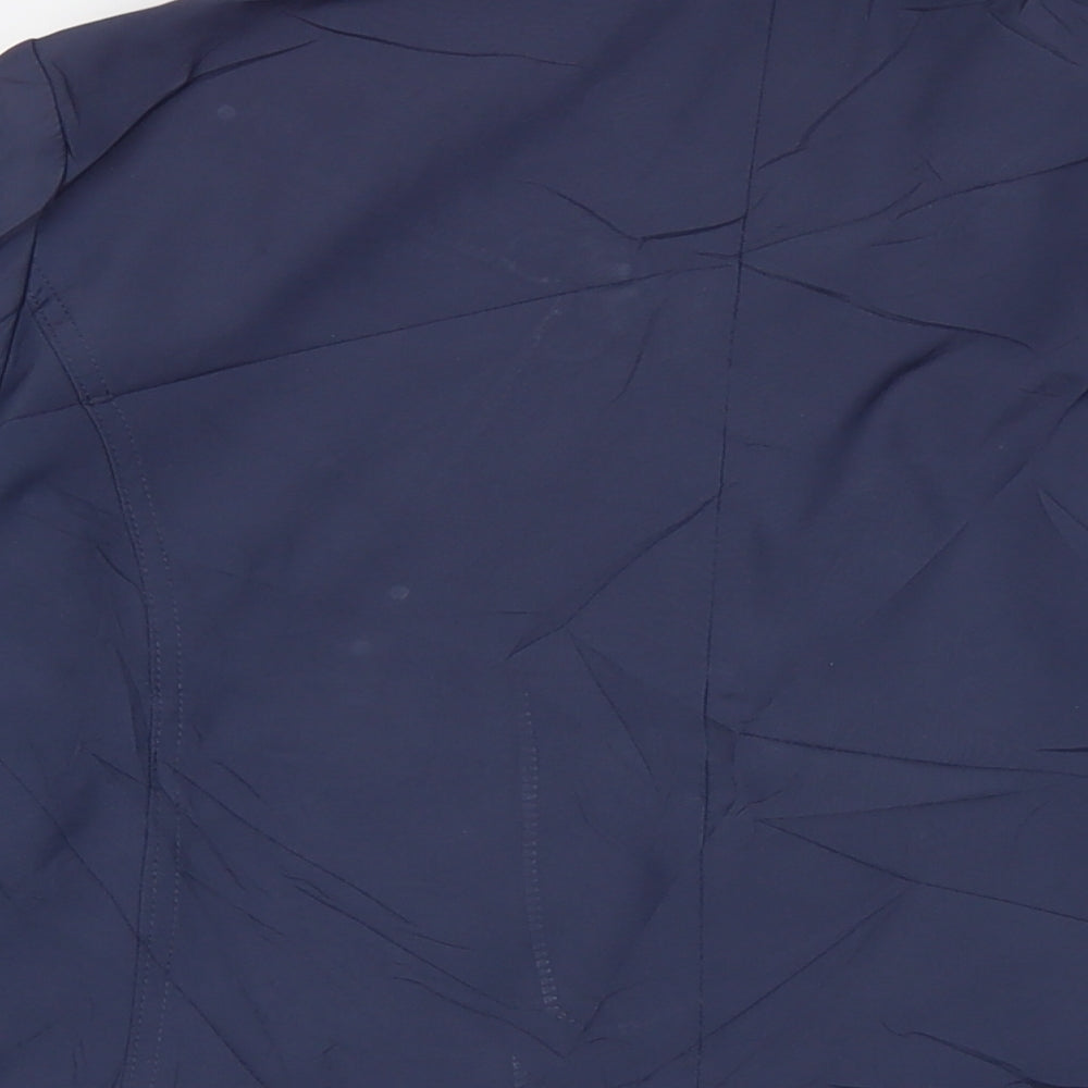 BM Womens Blue Jacket Size 14 Zip