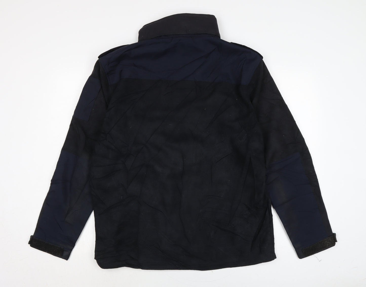 Churchill Mens Black Jacket Size M Tie
