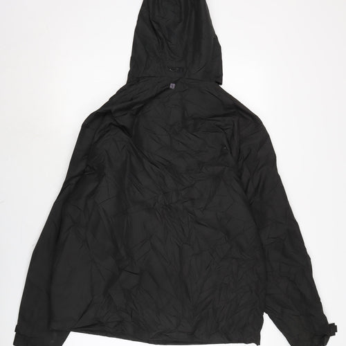 Mountain Warehouse Mens Black Anorak Coat Size M Zip