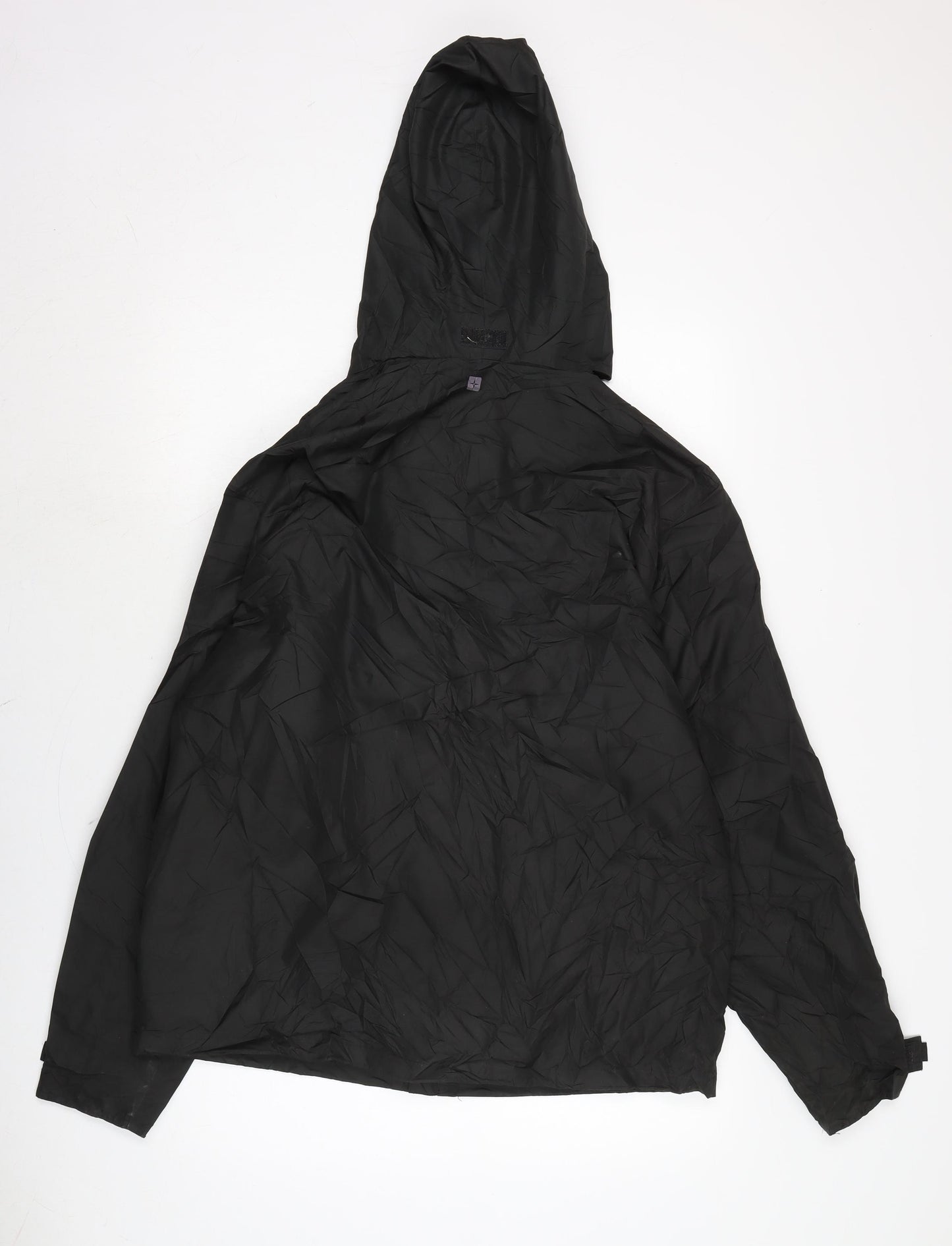 Mountain Warehouse Mens Black Anorak Coat Size M Zip
