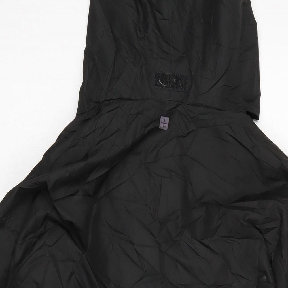 Mountain Warehouse Mens Black Anorak Coat Size M Zip