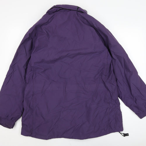 Craghoppers Womens Purple Anorak Coat Size 16 Zip