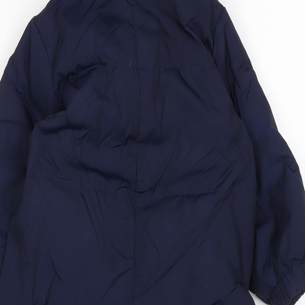 Baby Gap Boys Blue Basic Coat Snowsuit Size 12-18 Months Zip