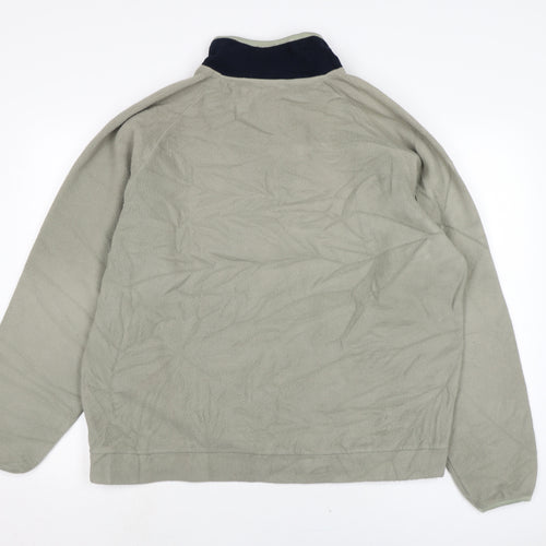 Pepe Jeans Womens Green Polyester Pullover Sweatshirt Size L